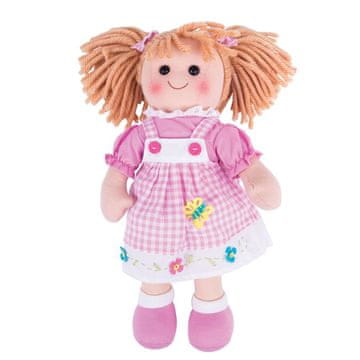 Bigjigs Toys Fabric Eva lutka 34 cm