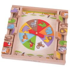 Bigjigs Toys Živalska ruleta