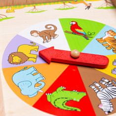 Bigjigs Toys Živalska ruleta