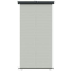 Greatstore Balkonska stranska tenda 170x250 cm siva