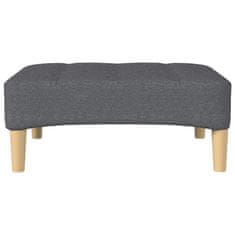 Vidaxl Stolček za noge svetlo siv 78x56x32 cm blago