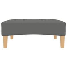 Vidaxl Stolček za noge svetlo siv 78x56x32 cm blago