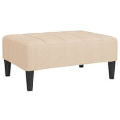 Vidaxl Stolček za noge krem 78x56x32 cm blago