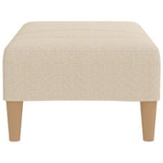 Vidaxl Stolček za noge krem 78x56x32 cm blago