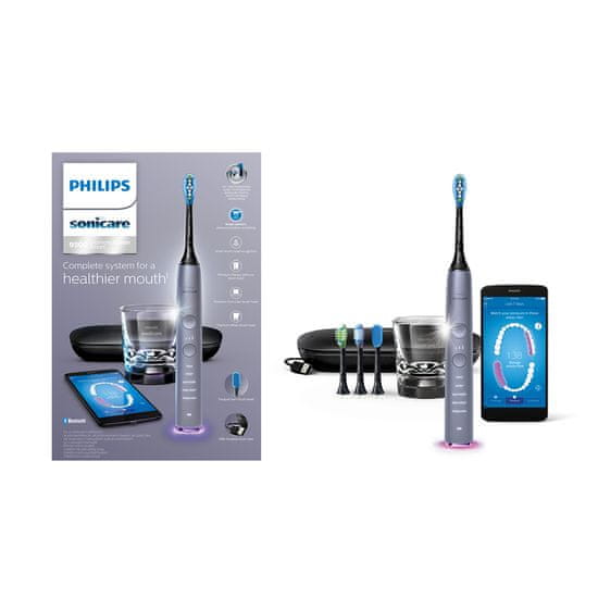 Philips Sonicare DiamondClean Smart sonična električna zobna ščetka z aplikacijo (HX9924/47)