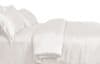 Svilena prevleka za odejo - Ivory White , 150x200