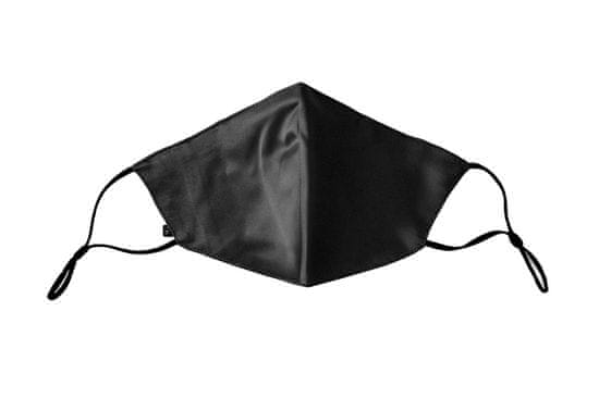Silk Factory Svilena zaščitna maska higienska - 3 slojna - Midnight Black