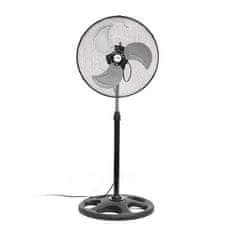 Zaparevrov Industrijski stojalo ventilator Ø 45 cm 75 W črno