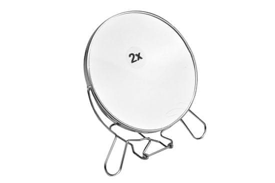 Zaparevrov 2x povečevalno ogledalo s stojalom ELEGANZA (14 cm)