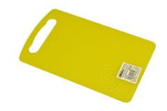 Zaparevrov TVAR kuhinjska deska za rezanje iz plastike, rumena (24x14,5 cm)