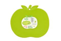 Zaparevrov Plastična deska za rezanje sadja Jabolko, zelena (18x17 cm)