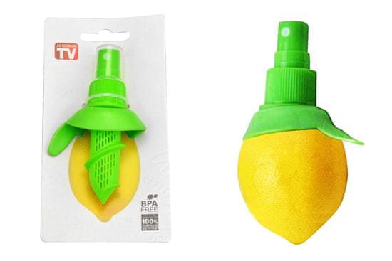 Zaparevrov Sprej s svežim limoninim sokom, zelen, 10 cm