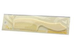 Zaparevrov Plastični glavnik (20 cm), rumen