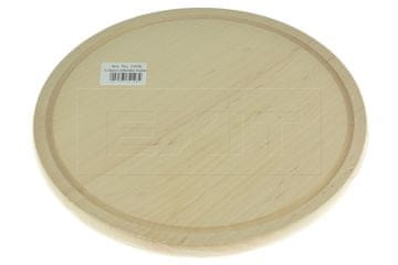 Zaparevrov Okrogla lesena deska za rezanje (24 cm)