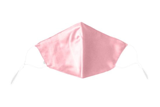 Silk Factory Svilena zaščitna maska higienska - 3 slojna - Pearl Pink
