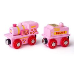 Bigjigs Rail Roza motor s ponudbo