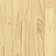 Vidaxl Klubska mizica 110x50x33,5 cm trdna borovina