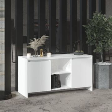 Vidaxl vidaXL TV omarica bela 102x37,5x52,5 cm material na osnovi lesa