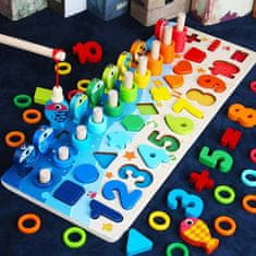 Bellestore Montessori izobraževalna lesena igrača