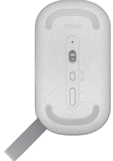 ASUS MD100 brezžična miška, tiha, Bluetooth® 5.0, RF 2.4GHz, Lilac Mist Purple in Brave Green (90XB07A0-BMU010)