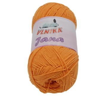 Preja JANA - 100 g / 330 m, oranžna