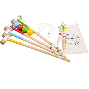 Bigjigs Toys Leseni vrt za kroket