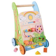 Bigjigs Toys Bigjigs Baby Leseni aktivni sprehajalec Garden