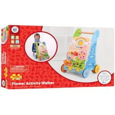 Bigjigs Toys Bigjigs Baby Leseni aktivni sprehajalec Garden