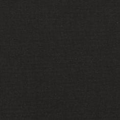 shumee Gugalni fotelj, črn, oblazinjen s tkanino