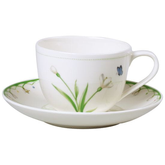 Villeroy & Boch Kavna skodelica s krožničkom iz kolekcije COLORFUL SPRING