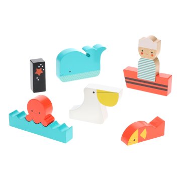 Petit collage Sestavljanka na morju