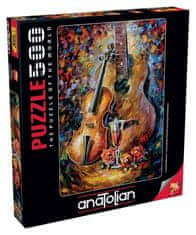 AnaTolian Sestavljanka kitara in violina 500 kosov