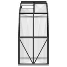 Vidaxl Rastlinjak z okvirjem antracit 3,3 m² aluminij