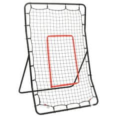 Vidaxl Mreža za vračanje softball žog 88x79x137 cm jeklo