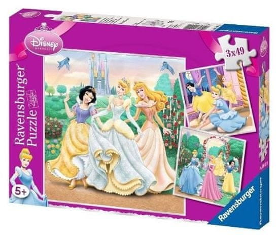 Ravensburger Puzzle Disney princeske: Sanje 3x49 kosov