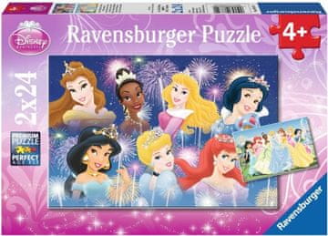 Ravensburger Puzzle Beautiful princesses 2x24 kosov