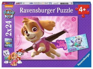 Ravensburger Puzzle Paw Patrol: Skye in Everest 2x24 kosov