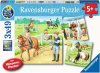 Ravensburger Puzzle Day at the Horses 3x49 kosov