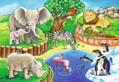 Ravensburger Puzzle Živali v živalskem vrtu 2x12 kosov