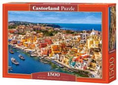 Castorland Puzzle Pristanišče Corricella, Italija 1500 kosov