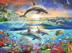 Ravensburger Puzzle Paradise of delphins XXL 300 kosov