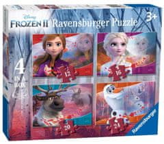Ravensburger Puzzle Ledeno kraljestvo 2, 4v1 (12,16,20,24 kosov)