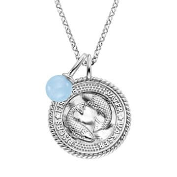 Engelsrufer Srebrna ogrlica Fish ERN-PISCES-BAZI (verižica, obesek)