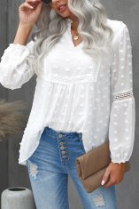 OMG! ženska bluza Lugn bela L