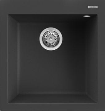 Elleci enojni umivalnik QUADRA 102 G40