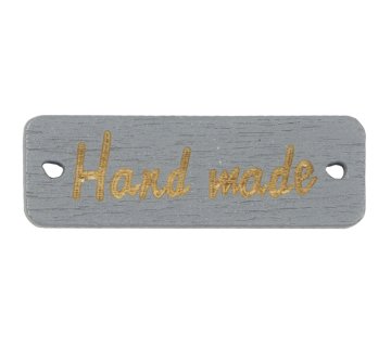 MaDe Ročno izdelan lesen obliž - 30x10 mm