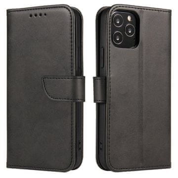 slomart magnetna torbica eleganten etui preklopni ovitek s funkcijo stojala xiaomi mi 11t pro / mi 11t črn