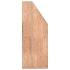 Vidaxl Otroško stojalo za revije sonoma hrast 71x30x78,5 cm iverna pl.