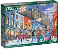 Jumbo FALCON Puzzle Božič v Edinburgu 1000 kosov