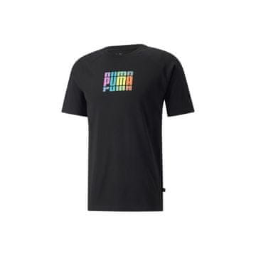 Puma Majice črna S Multicolor Graphic